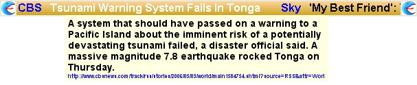 EasyByte RSS News Ticker Screenshot